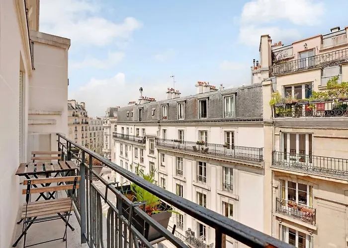 Apartament Beau T2 Avec Balcon Montmartre Paryż